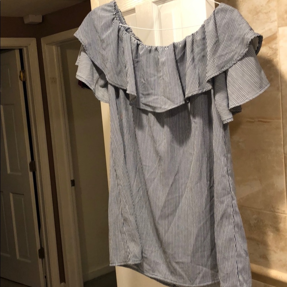 Off the shoulder dress